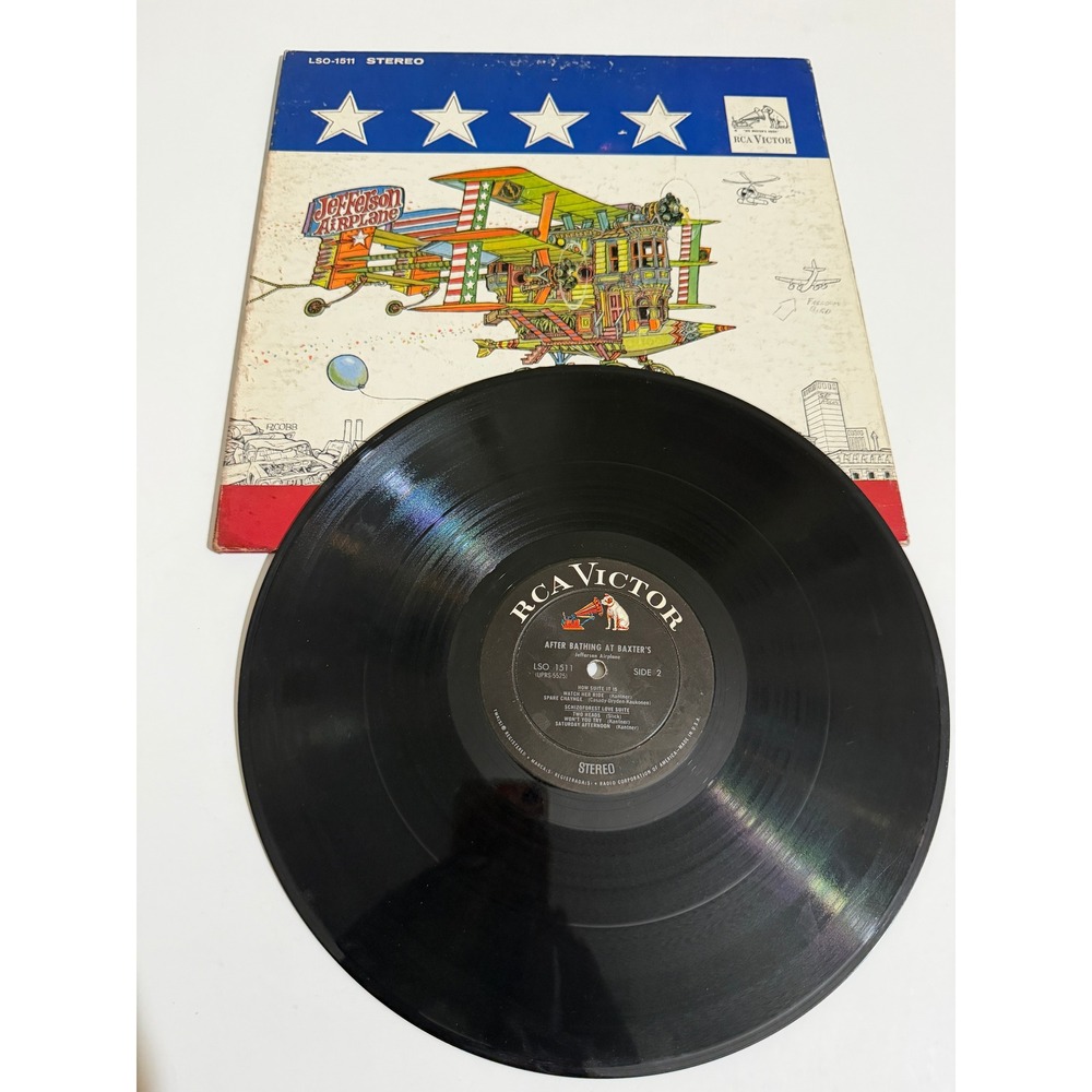 Jefferson Airplane After Bathing at Baxters Vinyl LP RCA Victor LSO-1511 Stereo